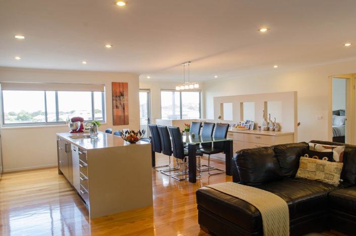 Interior real estate photography for coldon homes promotional brochures